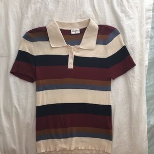 Fitted Striped Top